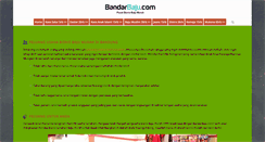 Desktop Screenshot of bandarbaju.com